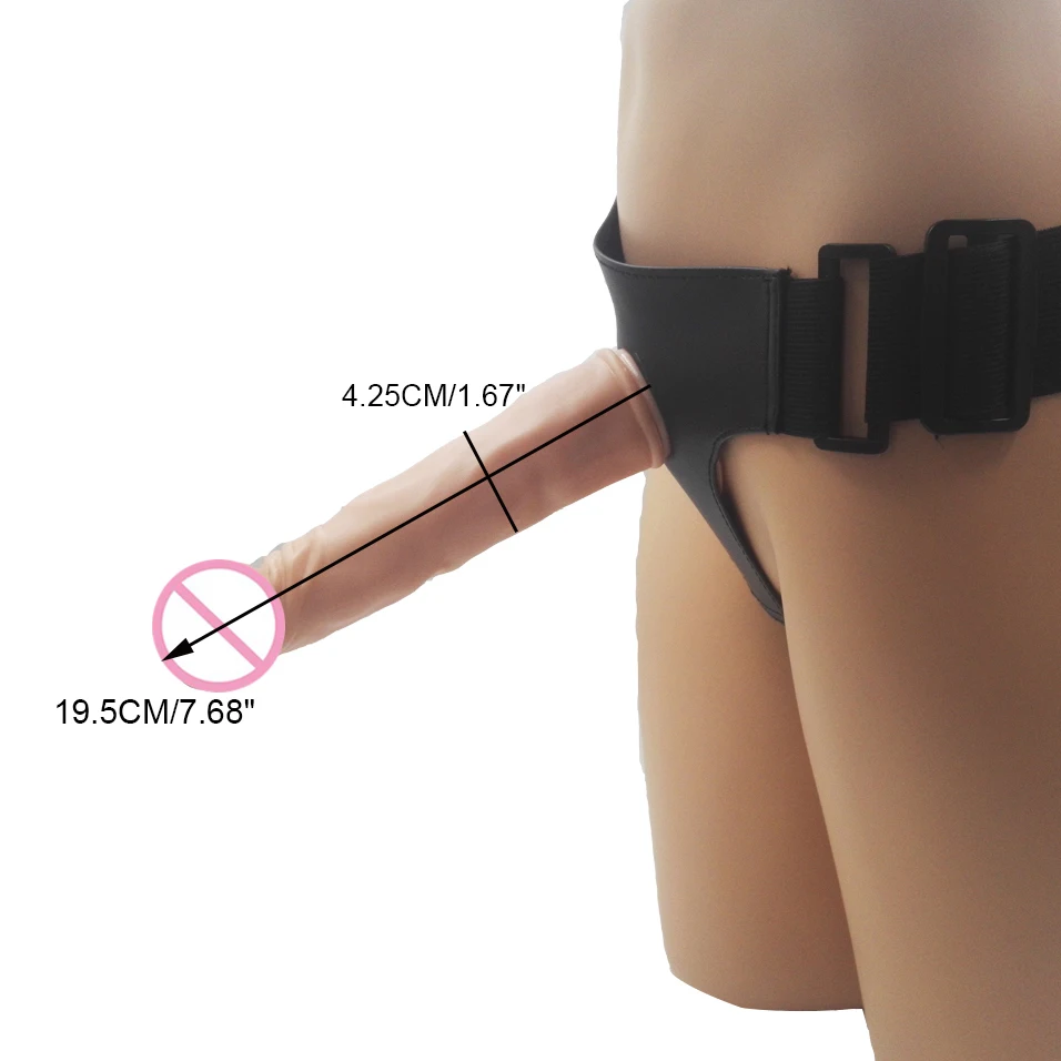 Съемный ремешок для фаллоимитатора camaTech силиконовые трусики пениса кожаный