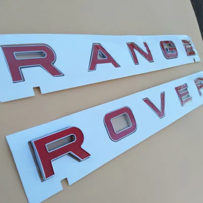1X Новый высокое качество RANGE ROVER 3D крышка головки стикер с номером
