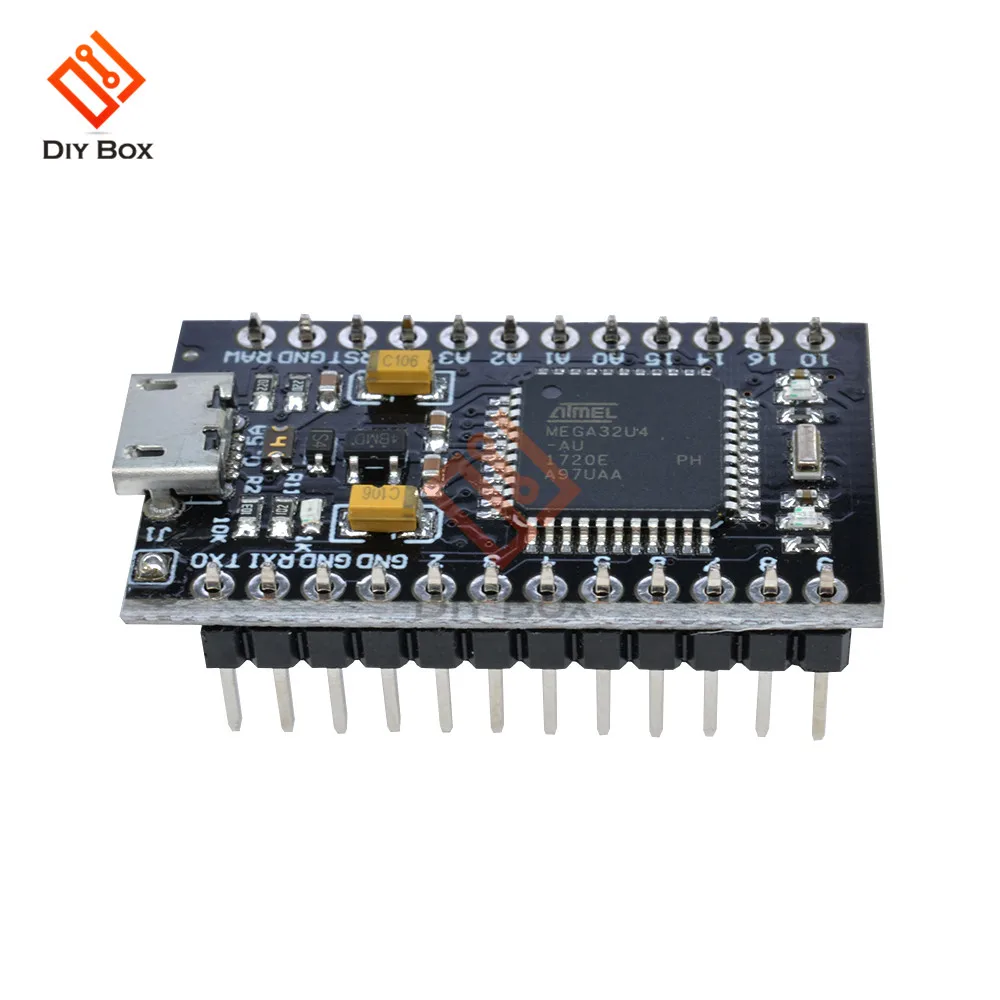 Pro Micro ATmega32U4 ATMEGA32U4-AU 3,3 В 8 МГц модуль USB контроллер Микроконтроллер плата для Arduino Nano с Загрузчиком