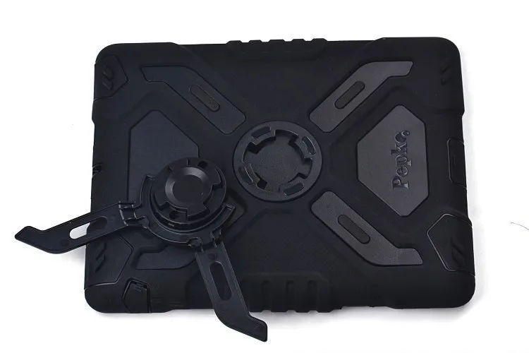 Pepkoo паук Экстремальный военный, повышенная нагрузка Водонепроницаемая пыль/Противоударная крышка чехол для iPad 2, 3, 4, для iPad 5 air 1