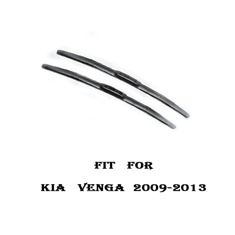 Kia Venga 2009-2013 BACKAR 2 шт. авто лобовое стекло резиновые щетки для Kia Venga 2013 2012 2011 2010 2009 интимные аксессуары - Цвет: Kia Venga 2009-2013