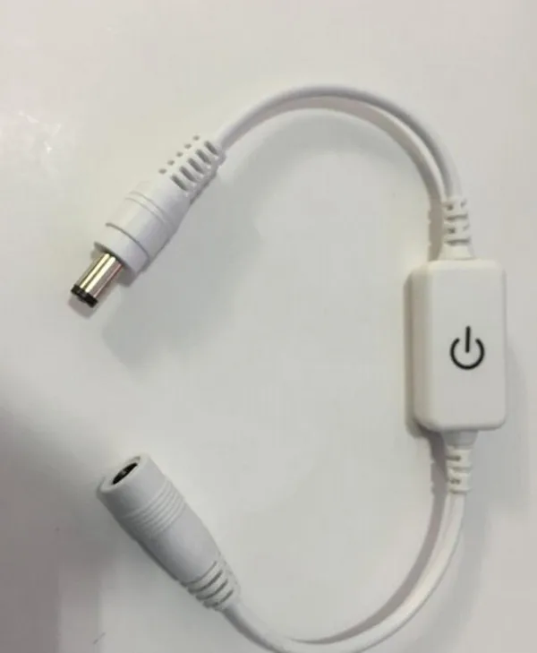 ITouch LED Dimmer сенсорный выключатель с DC гнездовой и штекерной вилкой для одноцветной