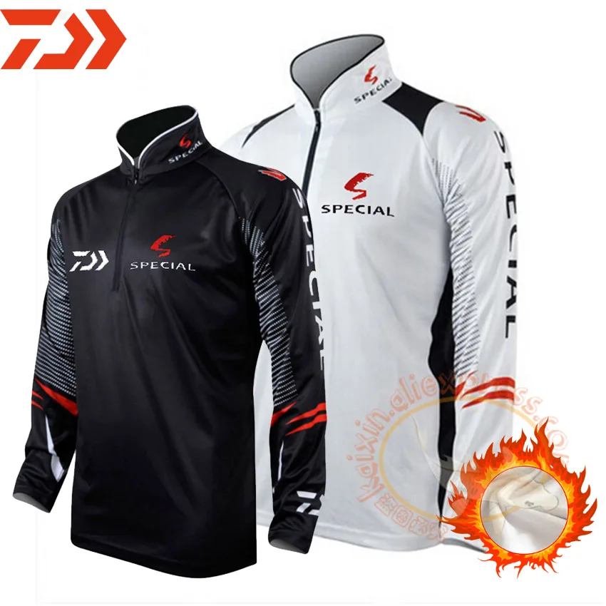 2018 г. новая открытая спортивная рыбалка рубашки DAIWA с капюшоном дышащий Рыбалка