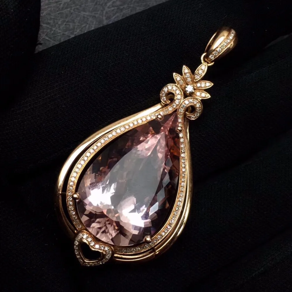 Ювелирные изделия из натурального розового золота 18 К ювелирные AU750 100%