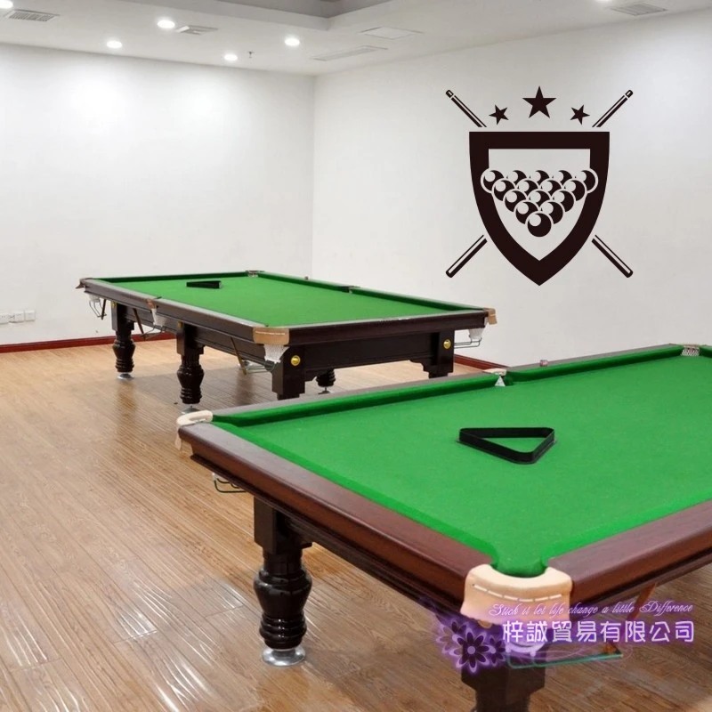 Бильярдная наклейка наклейки для снукера виниловые на стену Декор настенные