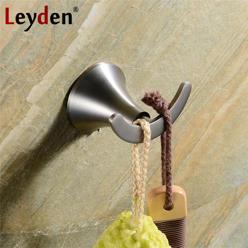 Настенный крючок для полотенец из нержавеющей стали и матового никеля|wall mounted coat