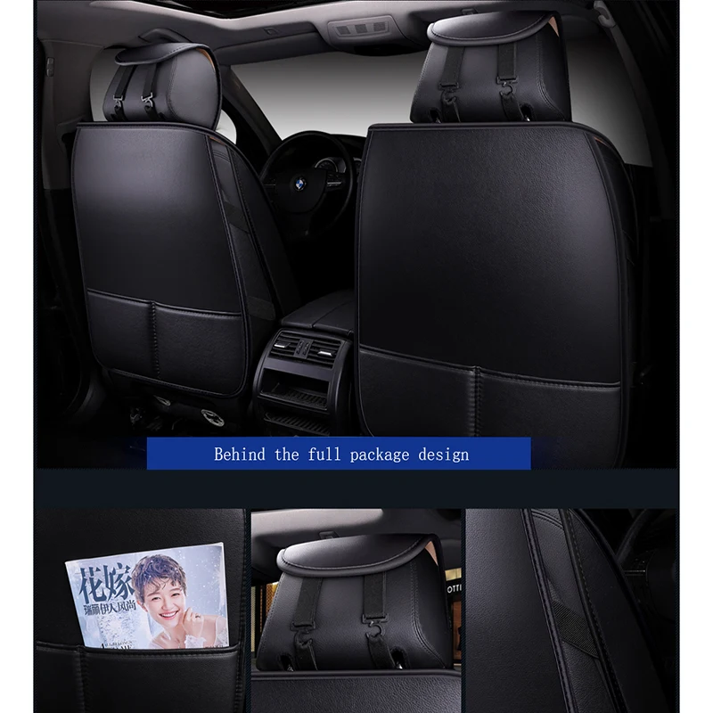 WLMWL универсальный кожаный чехол автокресла для Audi все модели a3 8 v a4 b6 b9 b8 c7 q5 a5 a6 c6 q7