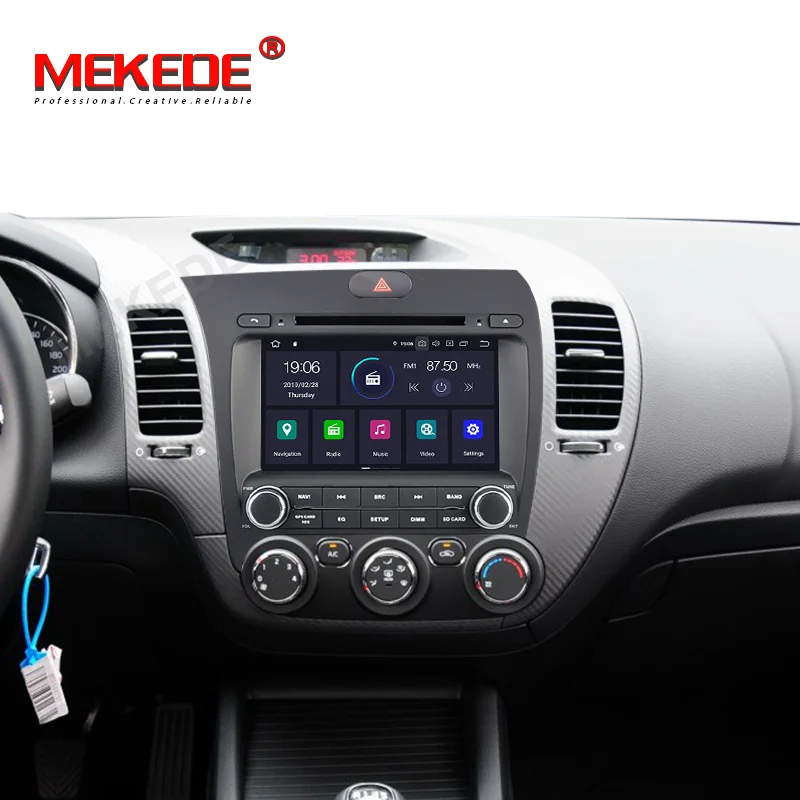 Android 9 0 4 + 64G Автомобильный Радио dvd плеер мультимедиа для Kia CERATO K3 FORTE 2013 2016 с gps