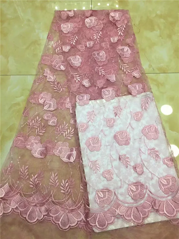 Французская кружевная ткань последняя элегантная 3d аппликация Тюлевая сетчатая