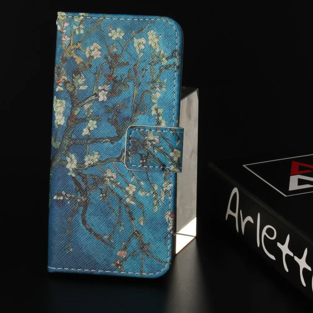 Кожаный чехол для Asus Zenfone 4 ZC554KL откидной бумажник силиконовый Zenfone4 защитный с
