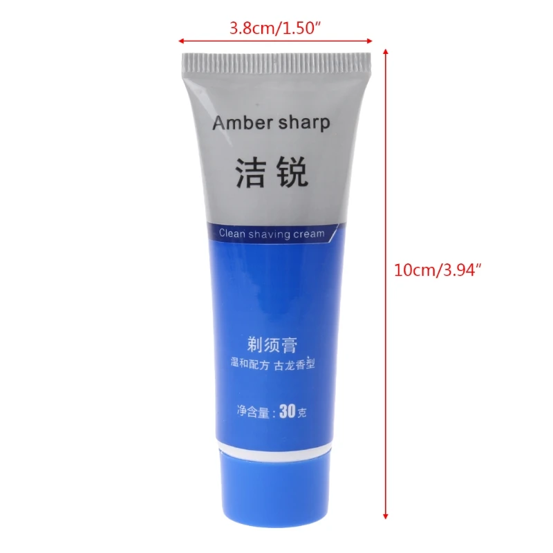 1 шт. крем для бритья мужчин всех типов кожи пена смягчения бороды уменьшение