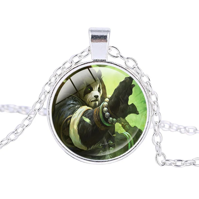 WOW Alliance видео игра ожерелье World of Warcraft: Подвеска Mists Pandaria MMORPG эмблема подарочные