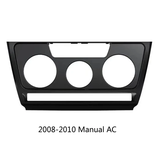 08-10 Manual AC Idoing 10," 1Din 2.5D ips 4G+ 64G Восьмиядерный автомобильный Android 8,1 Радио мультимедийный плеер для Skoda Octavia 2007- gps навигация - Цвет: 08-10 Manual AC