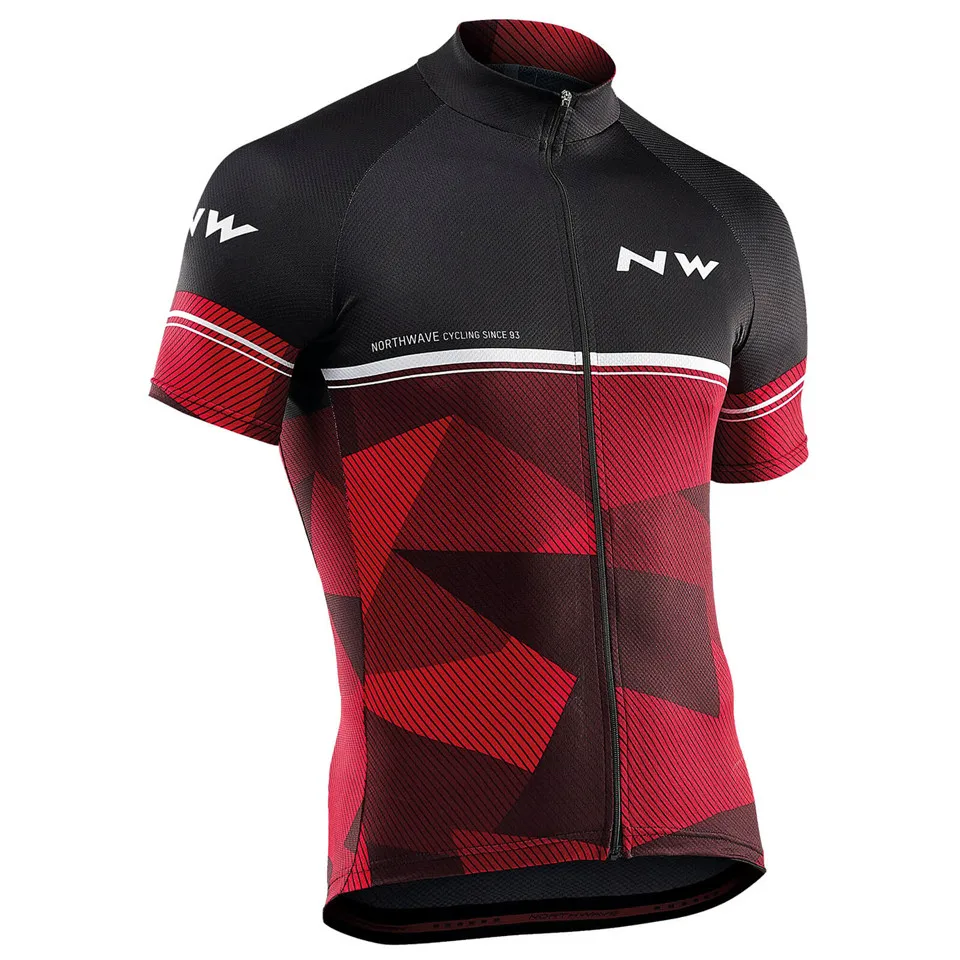 1 Быстросохнущая футболка для велоспорта Northwave летняя с коротким рукавом MTB велосипедная одежда для велоспорта Ropa Maillot Ciclismo гоночная велосипедная одежда - Цвет: 1