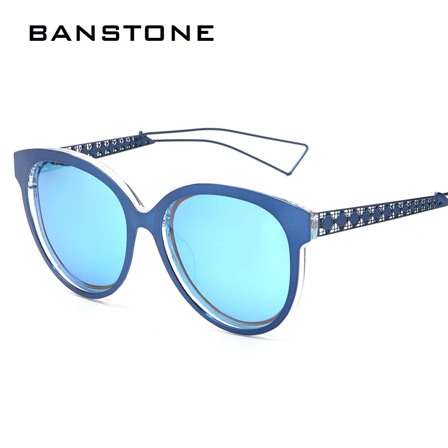 BANSTONE новые модные трендовые женские поляризационные солнцезащитные очки в стиле