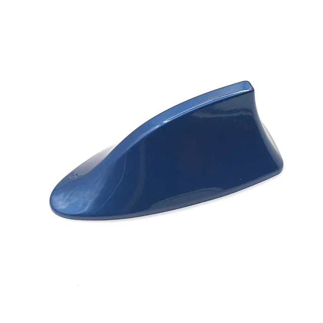 Blue Новая автомобильная антенна плавник акулы авто радио сигнал антенны на крышу для стайлинга автомобилей с бесплатной доставкой - Цвет: Blue