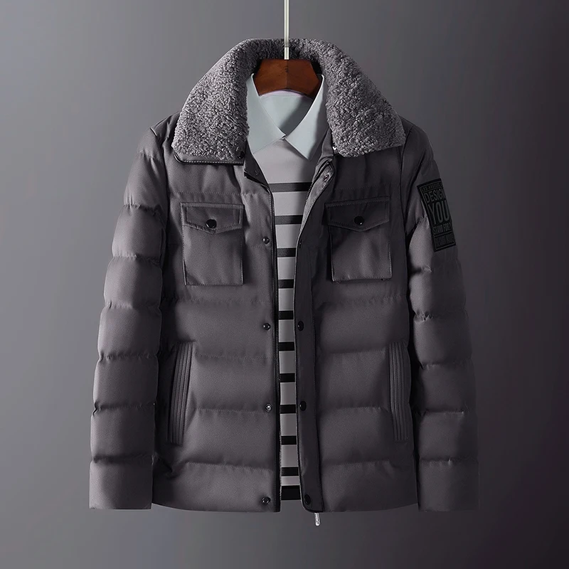 Новое поступление брендовая зимняя мужская куртка в британском стиле с
