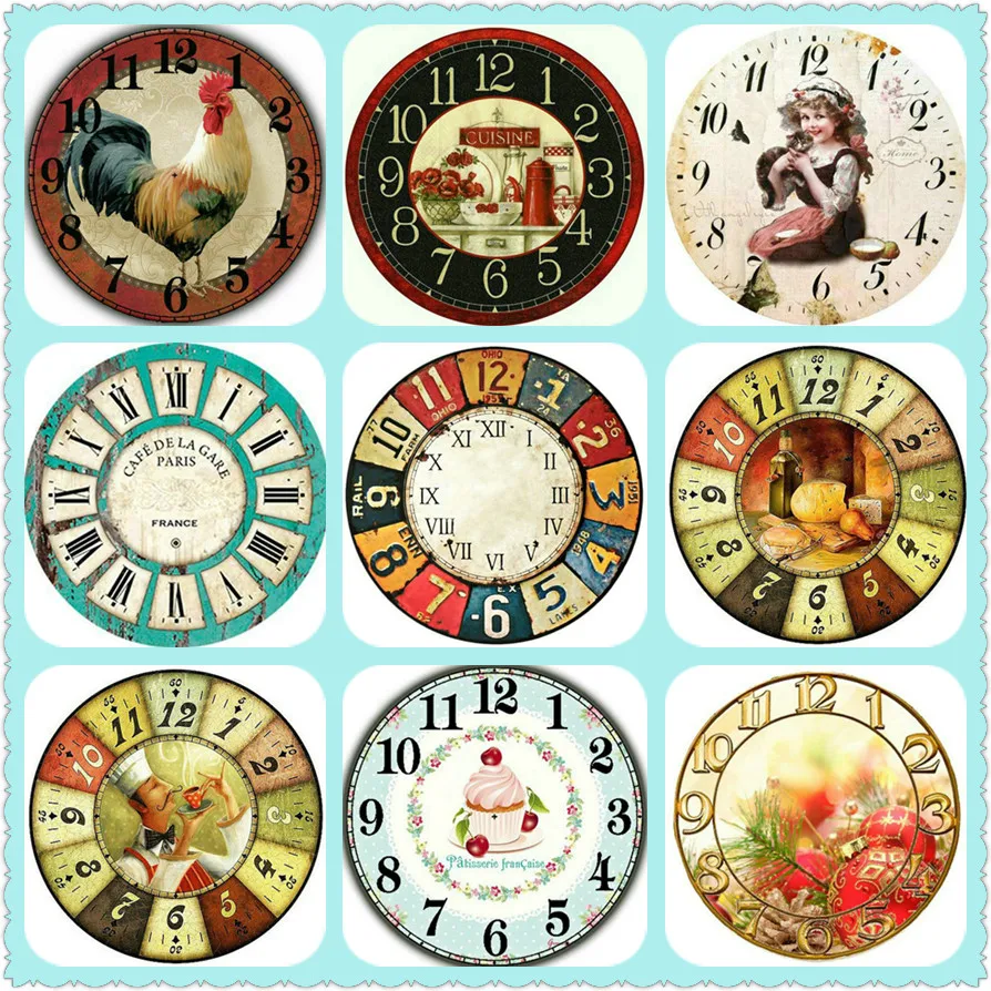 Полностью квадратные/круглые часы 5d сделай сам алмазная живопись настенные 3d