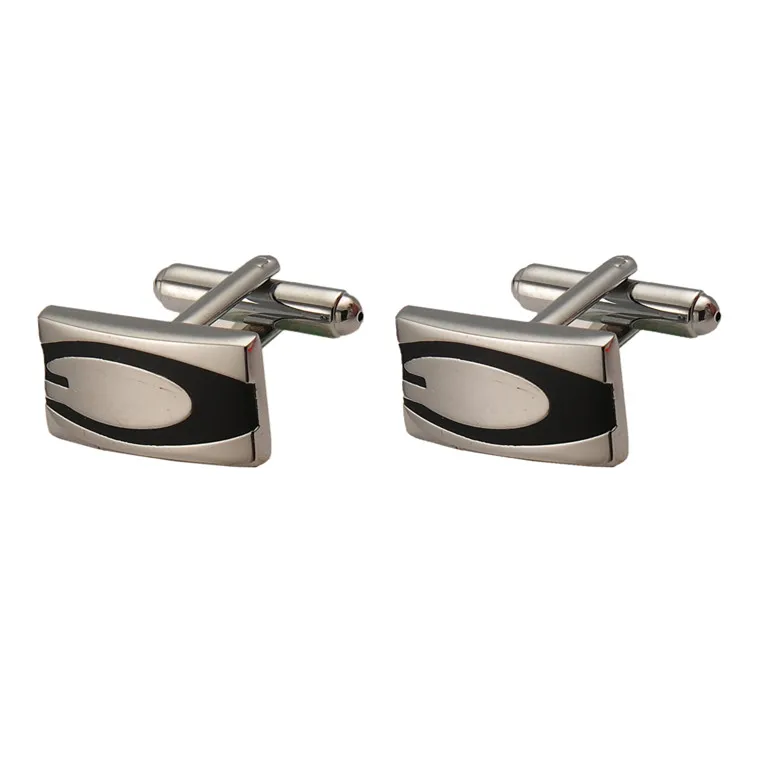 UJOY 2 пар/лот латунные мужские черные запонки с эмалью|enamel cufflink|cufflinks cufflinkscustom cufflinks