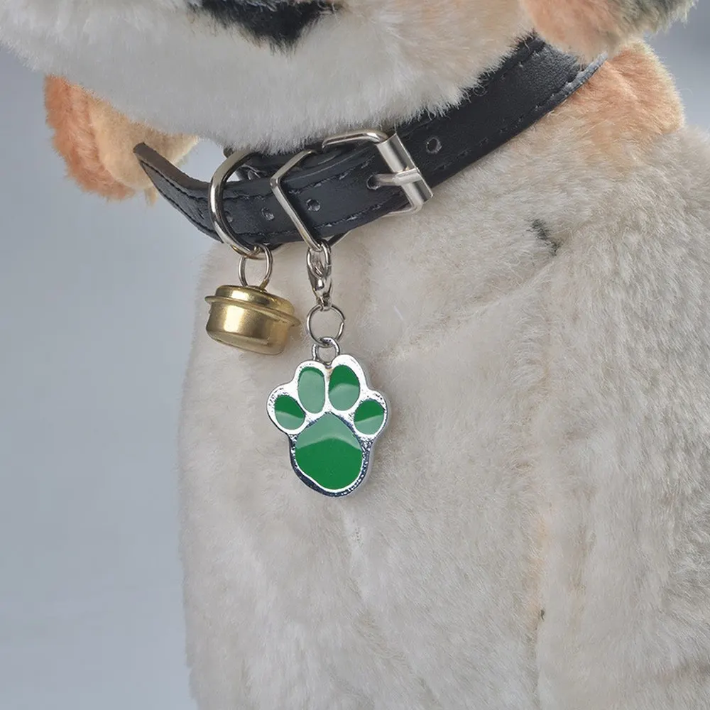 Бирки для собак Бесплатная Выгравированная бирка кошек Круглый принт в виде