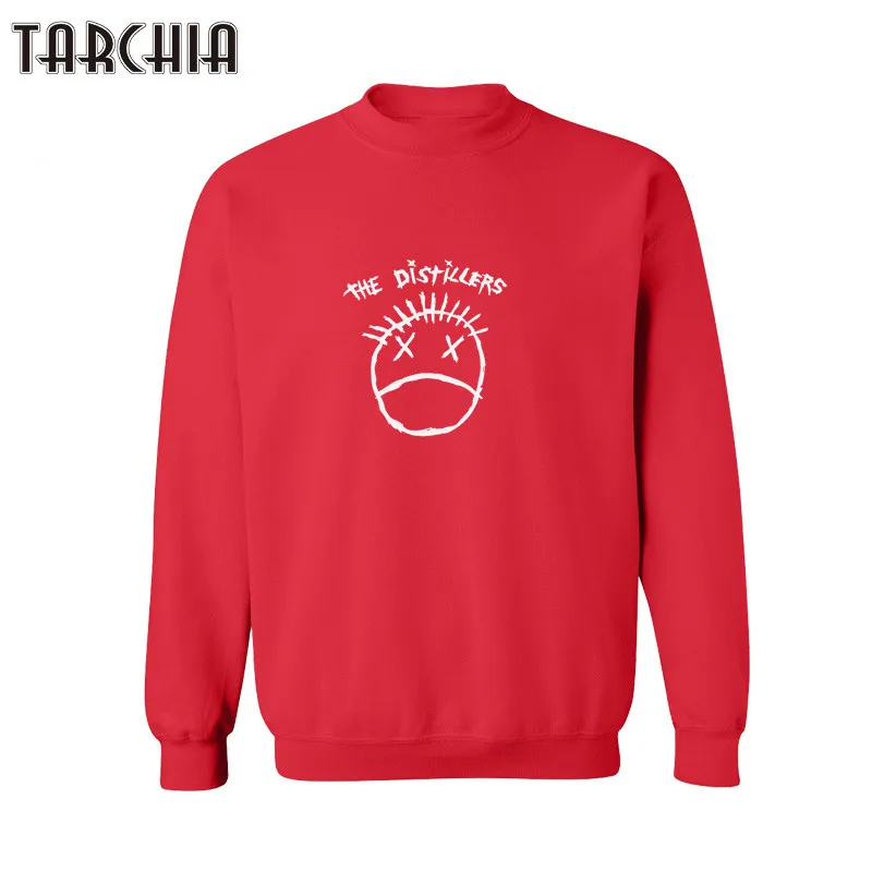 Мужской свитшот TARCHIA с надписью уличная одежда в стиле хип хоп стильные