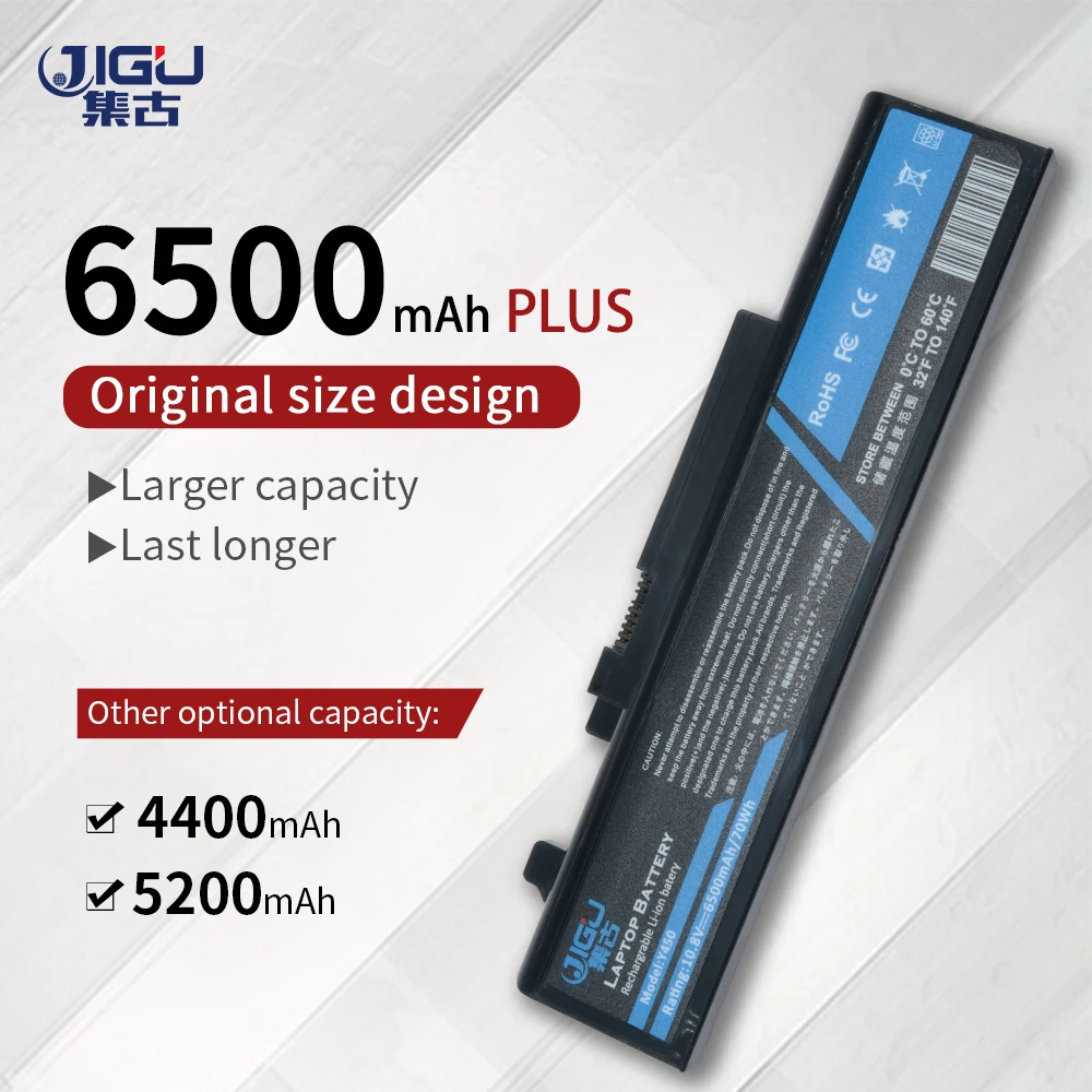 Аккумулятор для ноутбука JIGU Lenovo IdeaPad Y450 Y450A Y550 Y550A Y550P Y450G 20020 4189 55Y2054 L08L6D13 L08O6D13 L08S6D13 |