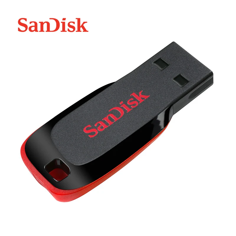 Флеш-накопители SanDisk, 16 ГБ, USB флеш-накопитель, 32 ГБ, 64 ГБ, USB 2,0, карта памяти, мини-флешка, u-диск для ПК, планшет, поддержка, официальный - Цвет: CZ50