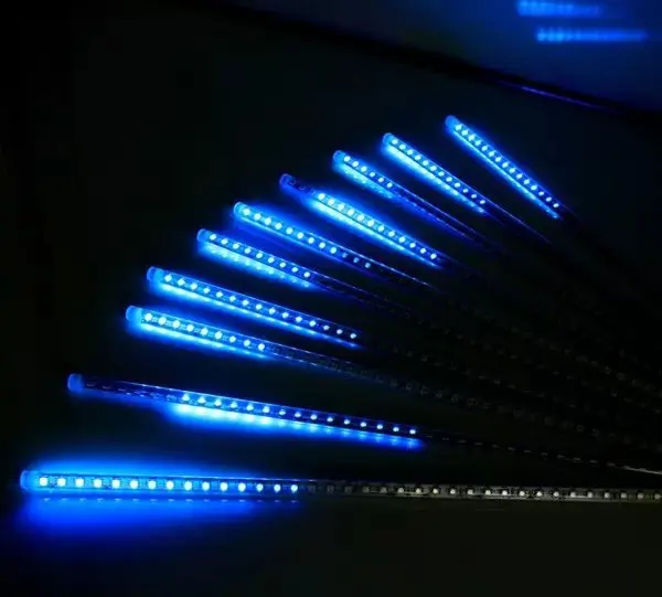 30 см длинная Снежная Осенняя метеоритная Светодиодная трубка диаметр 12 мм 10