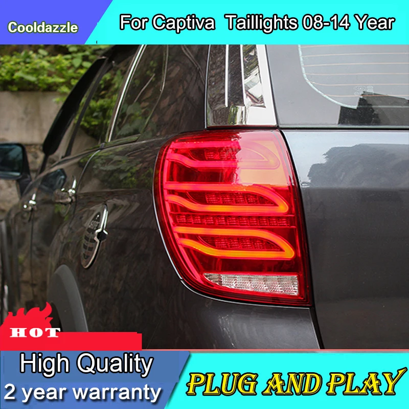 Светодиодные задние фонари для Chevrolet Captiva 2008 2009 2010 2011 2012 2013 светодиодные
