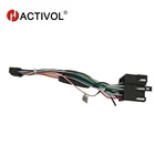 Автомобильная магнитола 2 din с разъемом ISO, адаптер питания, жгут проводов для KIA Forte sportage Hyundai Tucson ISO, жгут проводов для автомобильного dvd-плеера