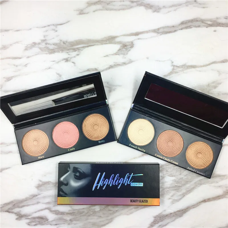 Красота глазурованная контурная Косметика основа для макияжа лица сияющая