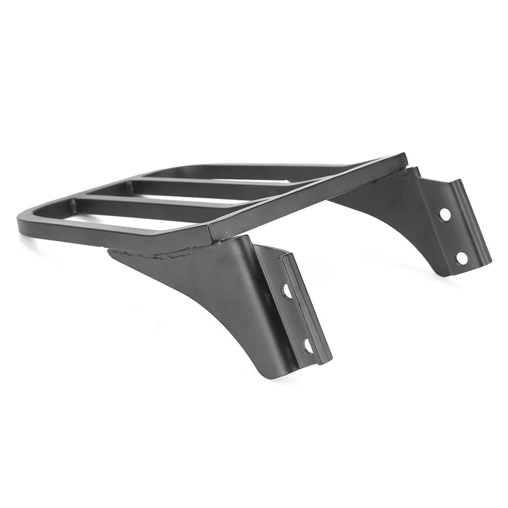 Черный Sissy бар спинка багажная стойка для Harley Sportster XL 883 1200 2004-2017 | Автомобили и