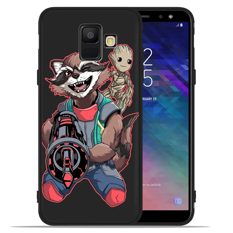 H1554 С героями комиксов Марвел, Грут «Мстителей» класса люкс для samsung Galaxy A9 A8 A7 A6 A5 A3 J3 J4 J5 J6 J8 плюс чехол для телефона чехол Coque Etui милый - Цвет: H1554