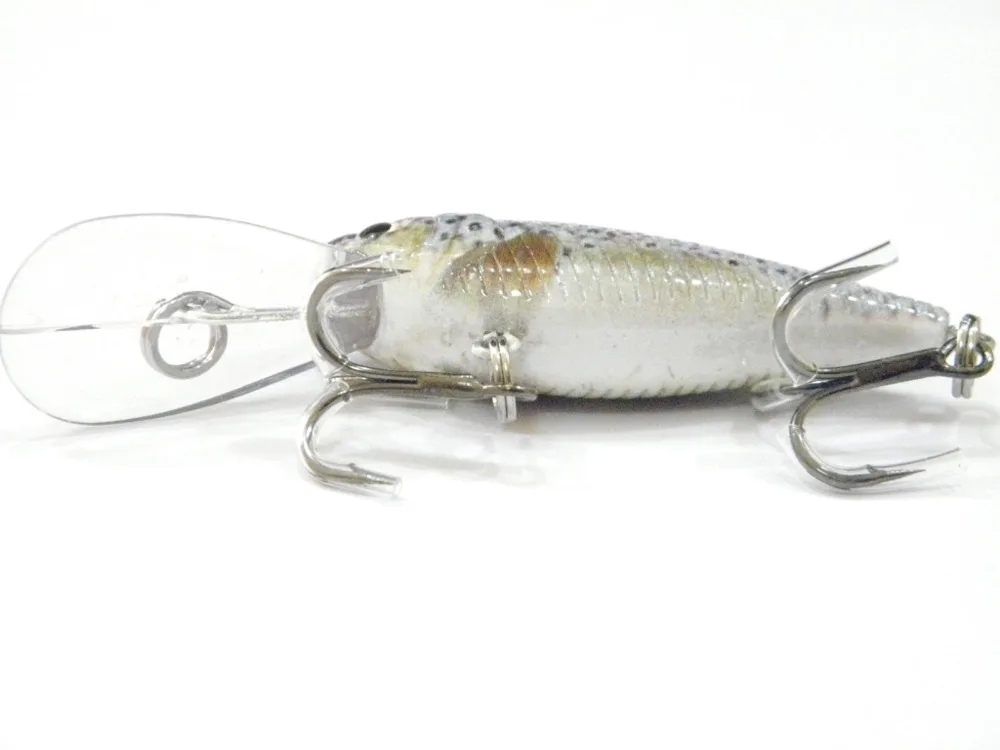 

1PCS lifelike Fish Fishing Lure Crank Crankbait Minnow casting trolling Lures bait hook 8cm/7.8g Free shipping