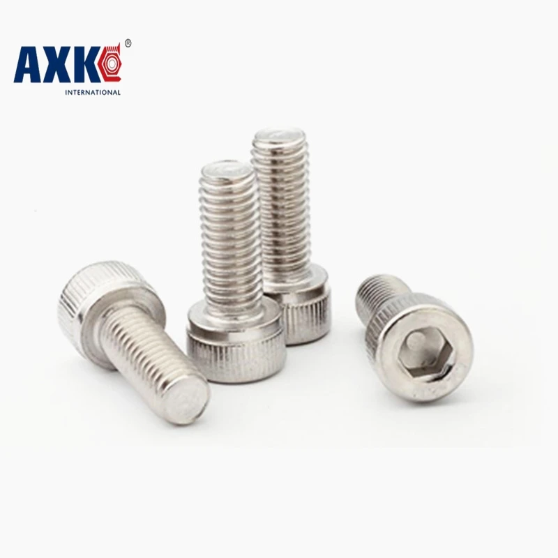 Axk M2.5 Din912 Шестигранная головная крышка крепежные винты шестигранные метрические