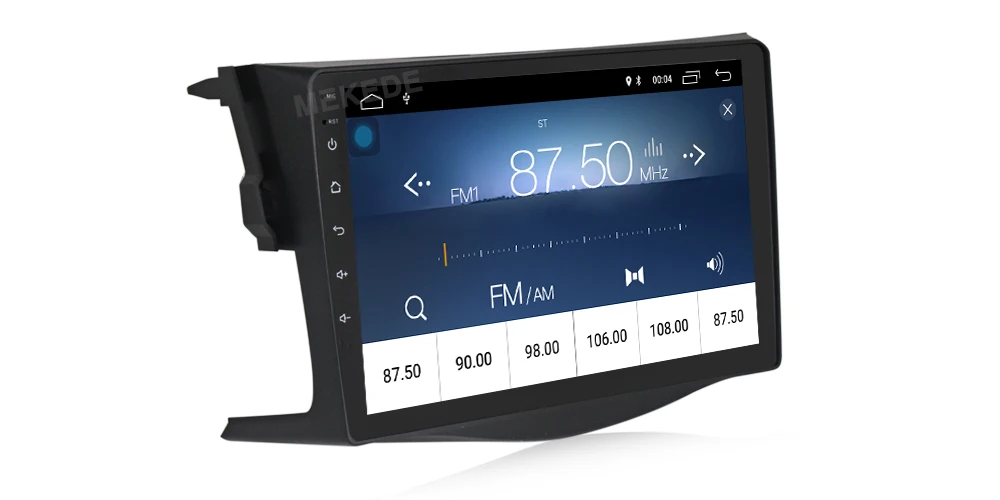 Mekede Android 8,1 автомобильный dvd-плеер для Toyota RAV4 Rav 4 2007 2008 2009 2010 2011 2 din 1024*600 gps навигация wifi 4 ядра