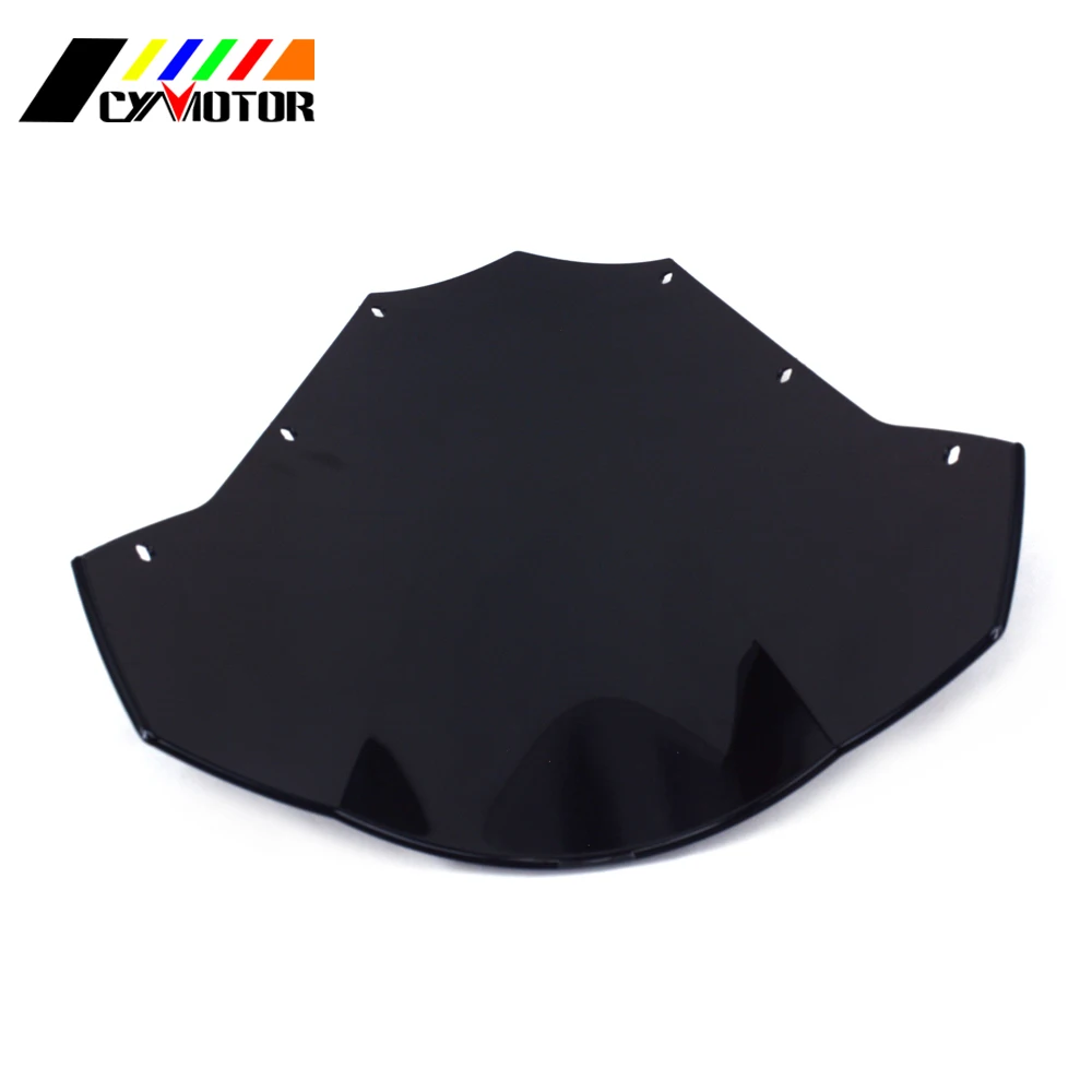 Черный обтекатель лобового стекла мотоцикла для YAMAHA FZ6 FZ 6 Fazer 2003 2004 2005 2006 2007 2008 03 04