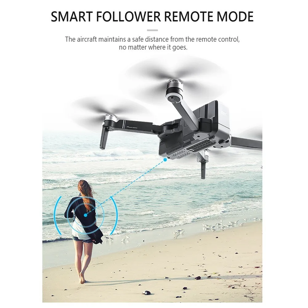 SJRC F11 PRO gps Дрон с 1080 P/2 K HD камерой Wifi FPV Бесщеточный складной Квадрокоптер 25 минут
