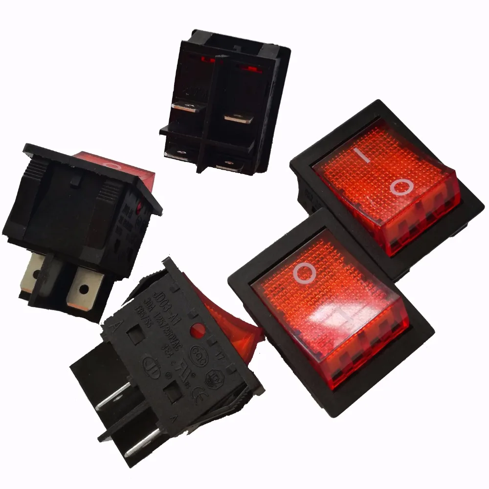 2 шт. 4 контакта 30 А 125 В/250 В|switch switch|switch powerswitch 30a |