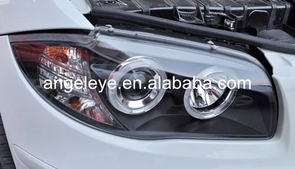 Фара для BMW E87 передсветильник 2006-2011 год CCFL Angel Eyes SN | Автомобили и мотоциклы