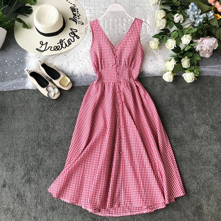 2019 новые модные женские платья летние каникулы v-образным вырезом пляж