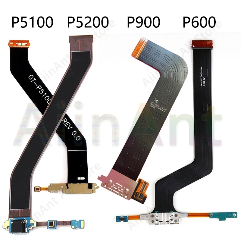 Гибкий USB кабель для Samsung Galaxy Tablet Tab P5100/P5200/P5210/Note PRO/P900/P600|p5200 p5210|flex cabledock connector |
