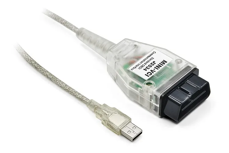 Мини VCI для Toyota TIS Techstream FT232RQ FTDI V13.00.022 FW V1.41 MINI-VCI OBD2/OBDII 16pin диагностический инструмент