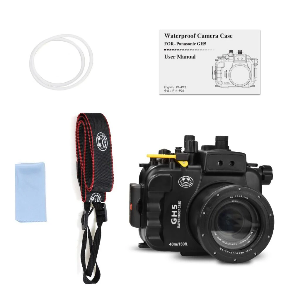 Чехол для подводной спортивной камеры Panasonic GH5 водонепроницаемый корпус съемки
