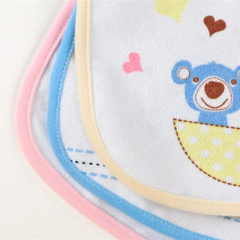 New cute cotton Baby bibs Infant saliva towels Burp Cloths funny Infants Waterproof bib 32% off | Детская одежда и обувь