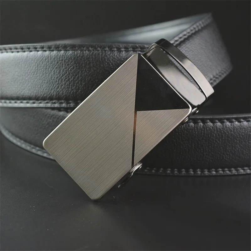 Модный кожаный ремень для мужчин из искусственной кожи мужские ремни класса Люкс