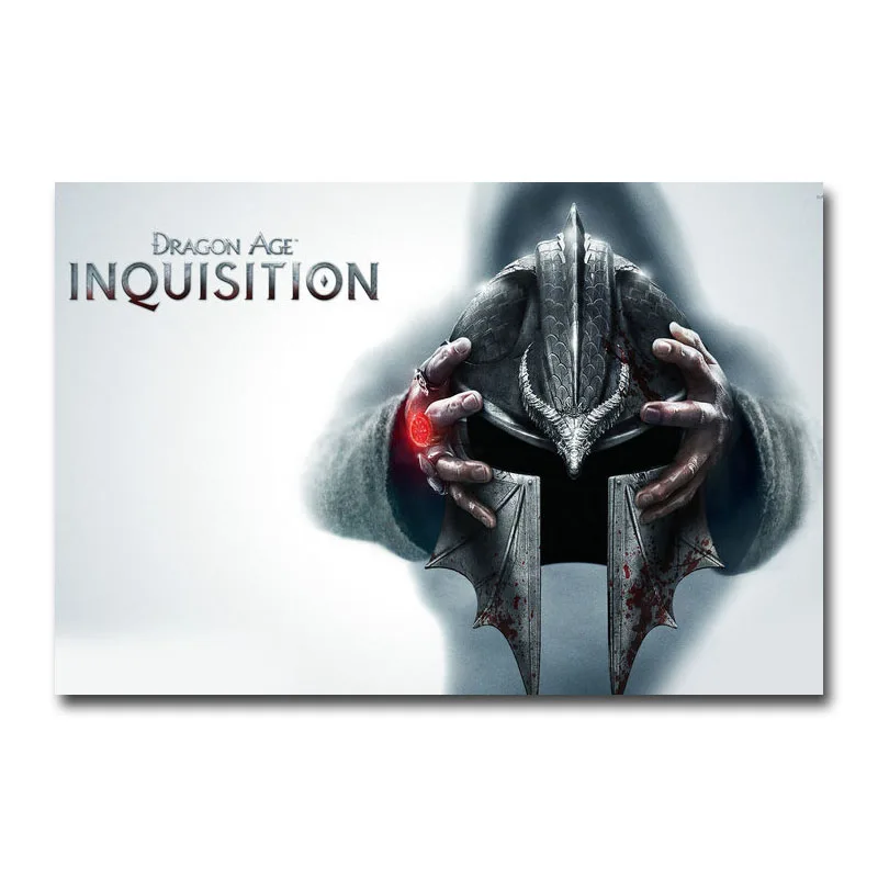 Игровой парусиновый постер Dragon Age inquissition настенная живопись с принтом 20x30 60x90 см