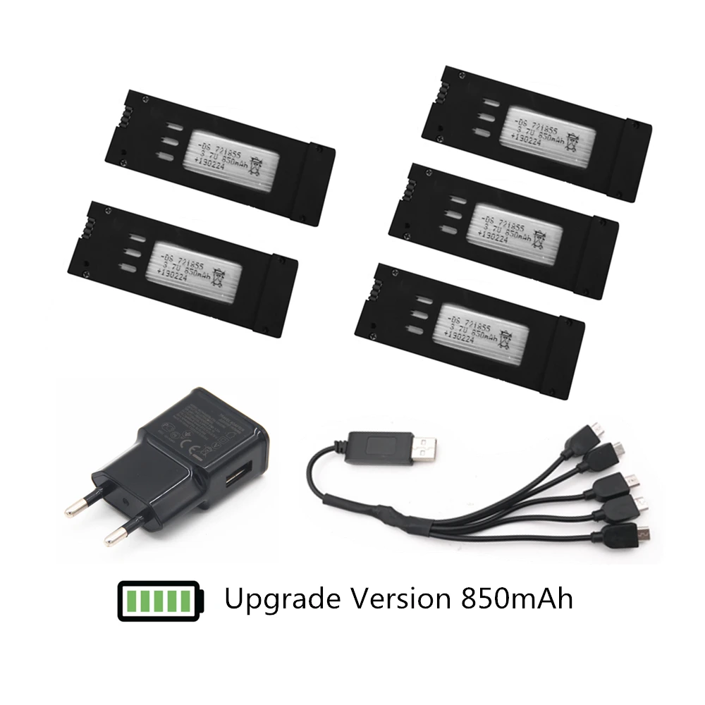 Оригинальный аккумулятор E58 850 мАч обновленный литий полимерный для JY019 S168 3 7 В 500