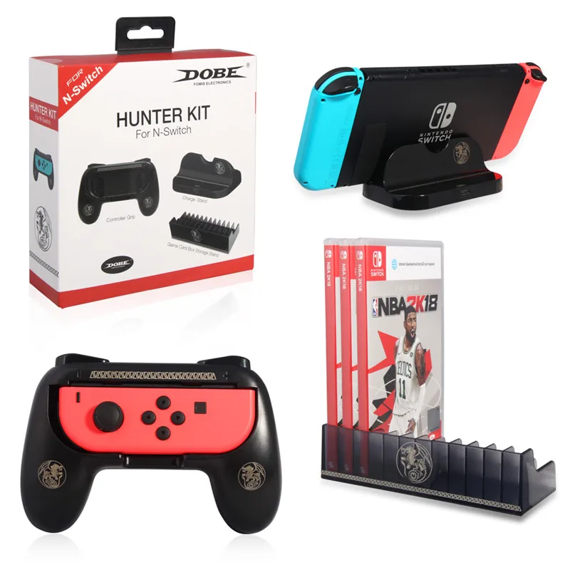 

Hunter Kit For Nintend Switch NS NX Joy-Con Controller Handle Grip