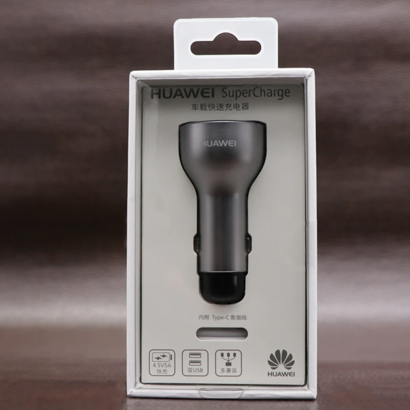 

HUAWEI Car Charger 15W SuperCharge 5A USB C Cable Adapter Original Mate30 5G P30 pro P20 P10 Plus Mate 20X 20 10 9 RS Nova5pro